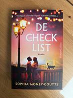 Sophia Money-Coutts - De checklist, Boeken, Romans, Sophia money-coutts, Ophalen of Verzenden, Zo goed als nieuw, Nederland