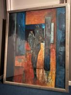 Schilderij Abstract - met mooie lijst, Ophalen