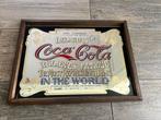 Vintage coca-cola spiegel lijst, Ophalen of Verzenden, Rechthoekig, 50 tot 100 cm, Minder dan 100 cm