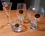 4 verschillende Licor 43 glazen, Ophalen of Verzenden, Borrel- of Shotglas, Zo goed als nieuw