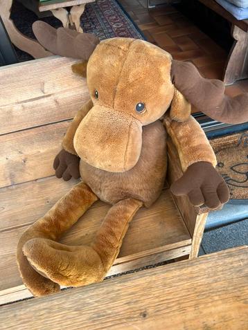 Grote ELAND Knuffel - lengte: 90 cm - breedte gewei 70 cm beschikbaar voor biedingen