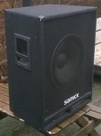 Luidsprekers subs 15 inch 400 - 800 Watt, 2 stuks, Subwoofer, Refurbished, Samick, Nb