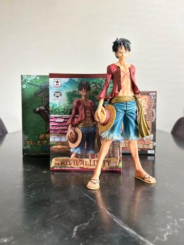 One Piece LUFFY figurine - Craneking (+ BOX) beschikbaar voor biedingen