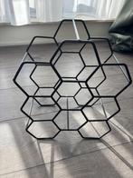 Wijnrek, Ophalen, 5 tot 15 flessen, Zo goed als nieuw, Metaal