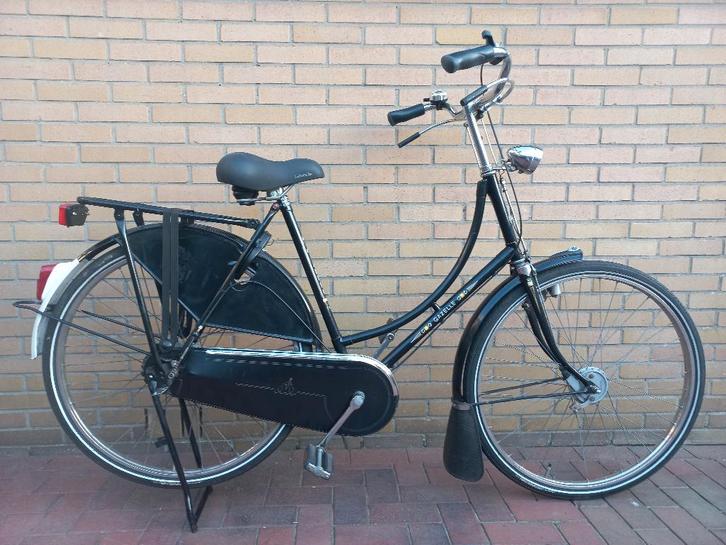 Gazelle stangremmen omafiets opoefiets 3 versnelling 57 cm, Fietsen en Brommers, Fietsen | Dames | Damesfietsen, Gebruikt, Gazelle