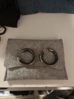 Fraleoni Oorbellen - Zwart Glitter, Sieraden, Tassen en Uiterlijk, Oorbellen, Overige materialen, Hangers, Zwart, Ophalen of Verzenden