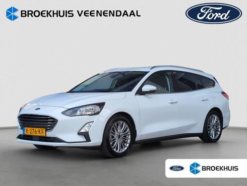 Ford Focus Wagon 1.0 Hybrid Titanium X | Trekhaak | Camera |, Auto's, Ford, Bedrijf, Te koop, Focus, ABS, Achteruitrijcamera, Airbags