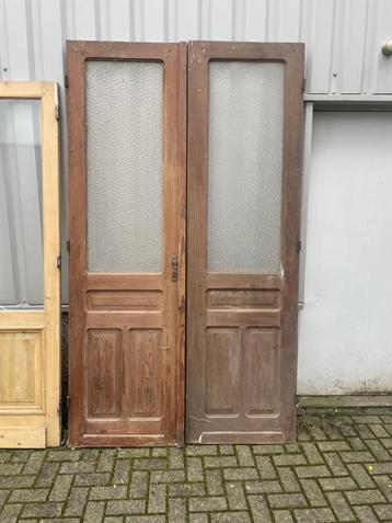 Prachtige antieke ensuitedeuren uit 1901 beschikbaar voor biedingen