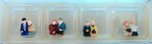Preiser 10387, 12137 en 12190 - 3 x Figuren sets anno 1900, Hobby en Vrije tijd, Modeltreinen | H0, Nieuw, Overige typen, Gelijkstroom of Wisselstroom