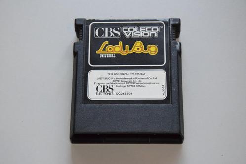 Colecovision (CBS): Lady Bug, Spelcomputers en Games, Games | Overige, Gebruikt, Avontuur en Actie, 2 spelers, Vanaf 3 jaar, Ophalen of Verzenden