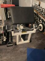 Prachtige Technogym isotonic bicep bank preacer curl, Ophalen of Verzenden, Zo goed als nieuw, Fitnessbank