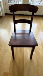 6 houten stoelen, Overige vormen, Minder dan 50 cm, Gebruikt, Minder dan 50 cm