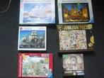 puzzels 1000st. divers, Ophalen of Verzenden, 500 t/m 1500 stukjes, Zo goed als nieuw, Legpuzzel