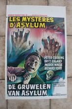 filmaffiche Asylum 1972 Peter Cushing filmposter, Verzamelen, Posters, Ophalen of Verzenden, A1 t/m A3, Zo goed als nieuw, Rechthoekig Staand