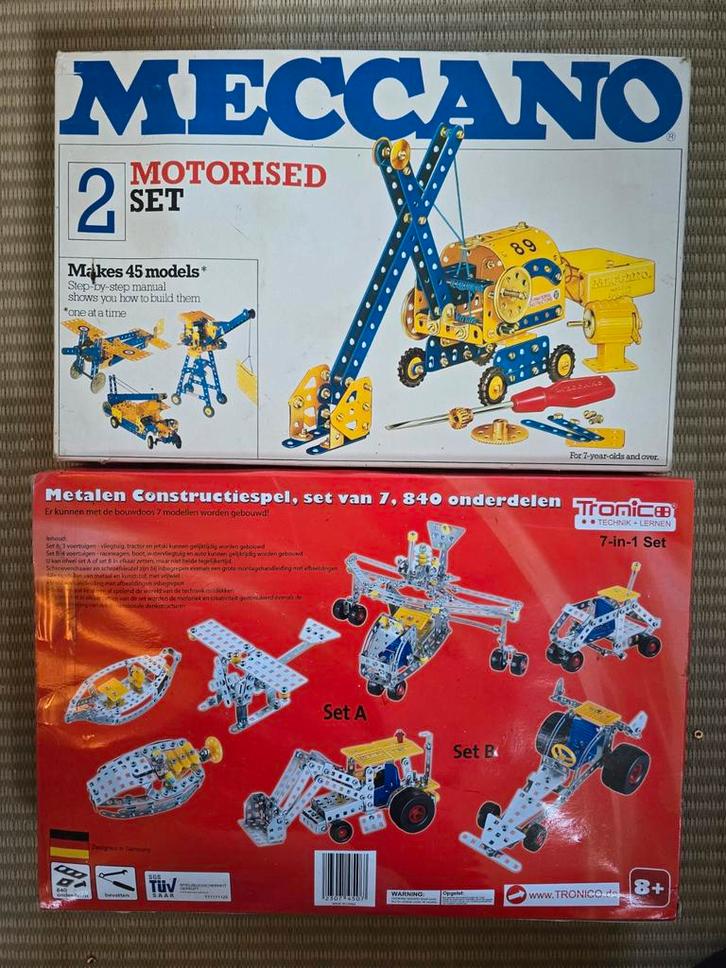 Meccano & Tronico Constructiespeelgoed Sets, Kinderen en Baby's, Speelgoed | Bouwstenen, Gebruikt, Ophalen of Verzenden