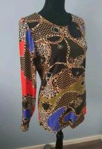 Nieuwe Geisha longsleeve een all-over print, maat M, Maat 38/40 (M), Overige kleuren, Geisha, Nieuw