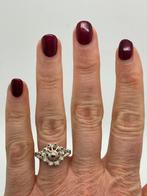 B879 Prachtige zilveren ring Zeeuwse knoop maat 19, Ophalen of Verzenden, Zilver, Ring