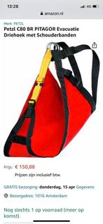 Petzl C80 BR Pitagor evacuatiedoek met schouderbanden., Ophalen of Verzenden, Zo goed als nieuw