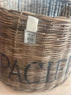 Riviera maison lampenkap rotan, Huis en Inrichting, Ophalen, Zo goed als nieuw, Rond, Minder dan 25 cm