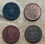 serie halve cent Nederlands Indië, Postzegels en Munten, Munten | Nederland, Ophalen, Koningin Wilhelmina, Overige waardes, Setje