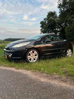 Peugeot 207 1.6 VTI CC 88KW AUT 2007 Zwart, Auto's, Peugeot, 4 cilinders, Cabriolet, 4 stoelen, Zwart