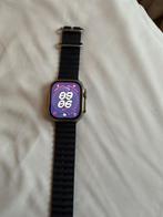 Apple Watch Ultra 49 mm | GPS| zilver Ocean-bandje Midnight, IOS, Ophalen of Verzenden, Zo goed als nieuw, GPS