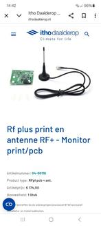 Itho daalderop RF plus pcb incl antenne, Doe-het-zelf en Verbouw, Ophalen of Verzenden, Nieuw, Afzuiger