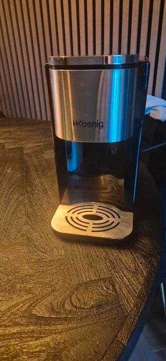 H. Koenig DWAT800 - Heetwaterdispenser - 2.2 L - RVS, Witgoed en Apparatuur, Waterkokers, Gebruikt, 1 tot 2 liter, Rvs, Ophalen of Verzenden