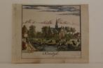 KWADIJK GRAVURE ABRAHAM ZEEMAN 1732 Handgekleurd GO6, Antiek en Kunst, Kunst | Etsen en Gravures, Verzenden