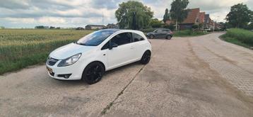 Opel Corsa 2009 Wit beschikbaar voor biedingen