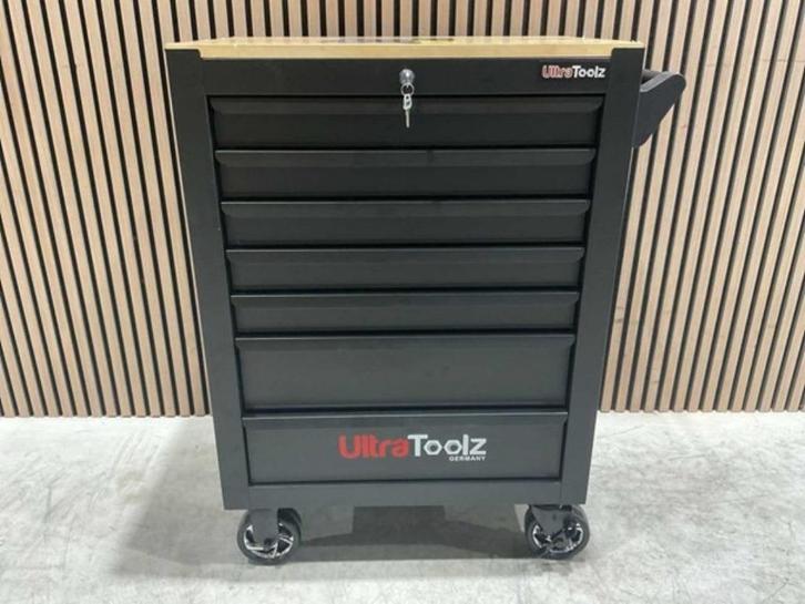 2025 UltraToolz Germany 7/7 slim Gereedschapwagen gevuld, Doe-het-zelf en Verbouw, Gereedschapskisten, Gevuld, Ophalen