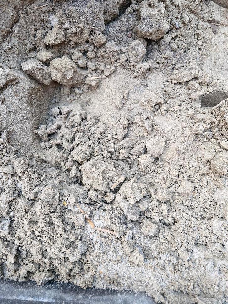 Wit zand, Tuin en Terras, Zand, Gebruikt, Ophoogzand, Ophalen