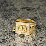 14 karaat gouden ring mercedes model, Sieraden, Tassen en Uiterlijk, Ringen, Ophalen of Verzenden, Nieuw, Goud, Dame