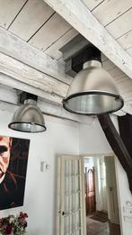 Prachtige Industriële Hanglampen - per stuk te koop (max. 6), Ophalen of Verzenden, Gebruikt, Metaal, Minder dan 50 cm