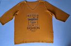 Okergeel shirt met driekwarts mouwen, mt. 46, Kleding | Dames, T-shirts, Geel, Maat 46/48 (XL) of groter, Ophalen of Verzenden
