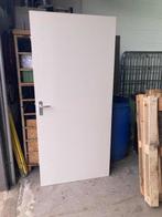 2 binnendeuren stomp en opdek, Doe-het-zelf en Verbouw, Deuren en Horren, Ophalen, Gebruikt, 80 tot 100 cm, Binnendeur