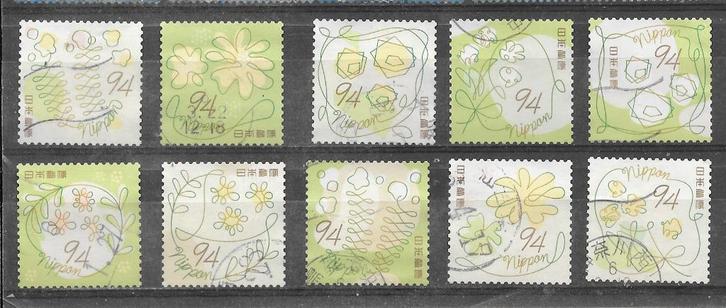 LouisNLJapan 2023 gestempelde 94 yen serie, Postzegels en Munten, Postzegels | Azië, Gestempeld, Oost-Azië, Verzenden
