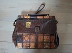 Leren tas, Sieraden, Tassen en Uiterlijk, Tassen | Damestassen, Ophalen of Verzenden, Nieuw, Bruin, Handtas