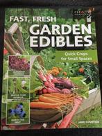 Jane courtier fast , fresh garden edibles:, Boeken, Wonen en Tuinieren, Ophalen of Verzenden, Moestuin, Zo goed als nieuw, Jane courtier