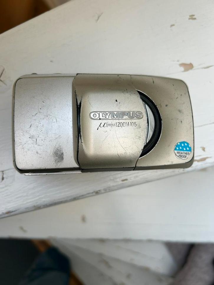 Olympus mju zoom 105, Audio, Tv en Foto, Fotocamera's Analoog, Zo goed als nieuw, Compact, Olympus, Ophalen of Verzenden