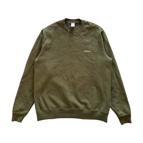 JJJJound J90 Crewneck Sweater trui, Kleding | Heren, Truien en Vesten, Zo goed als nieuw, Maat 48/50 (M), Groen, Ophalen of Verzenden