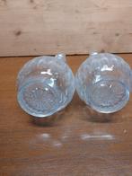 2x karaf kristal, Antiek en Kunst, Antiek | Glas en Kristal, Ophalen of Verzenden