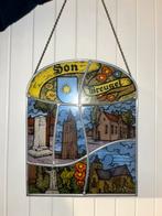 Glas in lood Son en Breugel raamornament, Antiek en Kunst, Kunst | Designobjecten, Ophalen