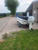 Mooie ryds 435rs met johnson 40 pk 4tact injectie, Watersport en Boten, Ophalen, Zo goed als nieuw, 3 tot 6 meter, Buitenboordmotor