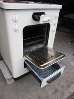 Retro emaille fornuis met oven, 3 pits, electrisch Therma, Ophalen