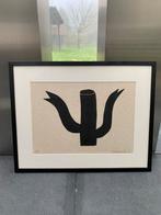 Klaas Gubbels luxe  Houtdruk 2025 - Ingelijst, Ophalen of Verzenden