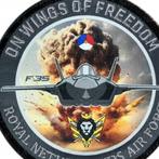 F-35 Patch, Verzamelen, Militaria | Algemeen, Ophalen of Verzenden, Luchtmacht, Nederland, Embleem of Badge