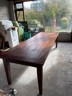 Houten Tafel - 3x1 meter, Huis en Inrichting, Tafels | Eettafels, Gebruikt, 200 cm of meer, Vijf personen of meer, Rechthoekig