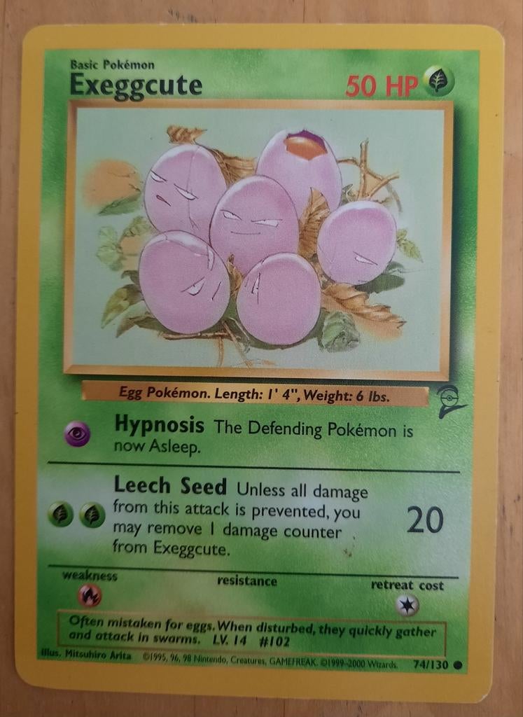 Exeggcute - 74/130, Ophalen of Verzenden, Nieuw