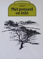 Tekenen;  Met potlood en penseel: met potlood en inkt., Verzenden, Zo goed als nieuw